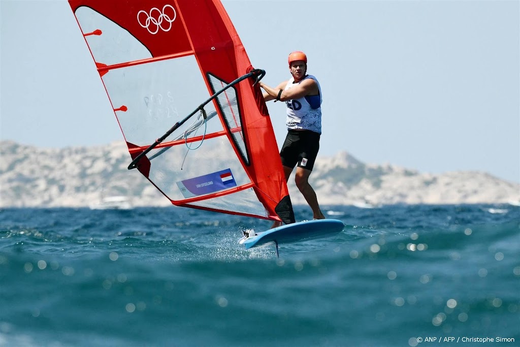 Windsurfer Van Opzeeland verovert brons op Olympische Spelen