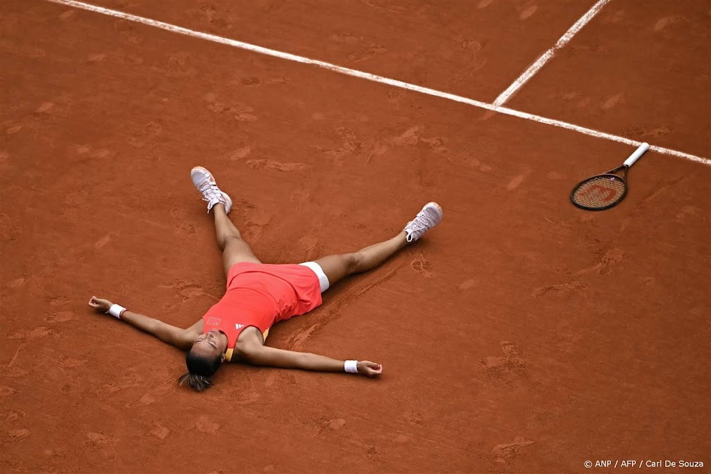 Chinese tennisster Zheng verovert gouden medaille in enkelspel