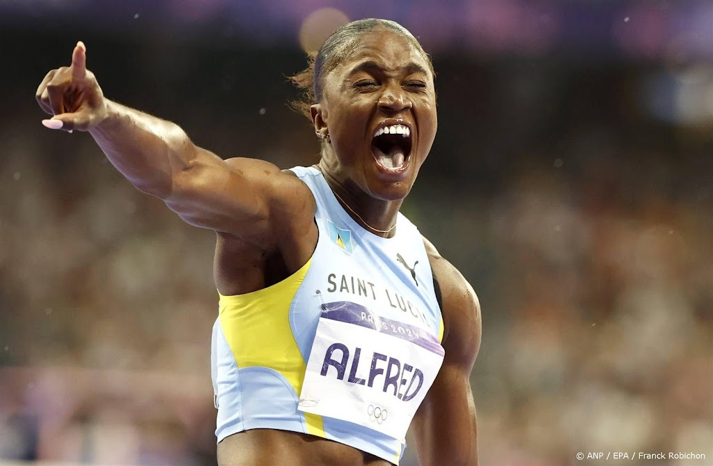 Sprintster Alfred uit troeft Richardson af in finale 100 meter