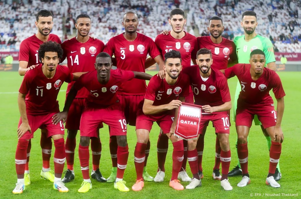 Voetbalteam Qatar als gastland op de Gold Cup