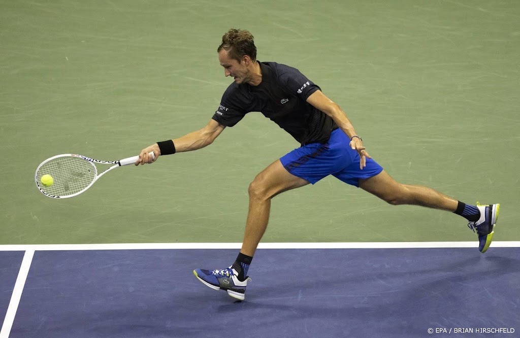 Tennisser Medvedev treft Kyrgios in vierde ronde US Open