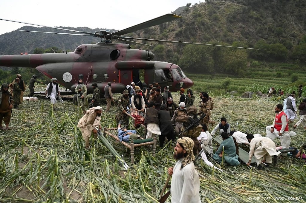 Rode Kruis: ruim 26 miljoen euro nodig na aardbeving Afghanistan
