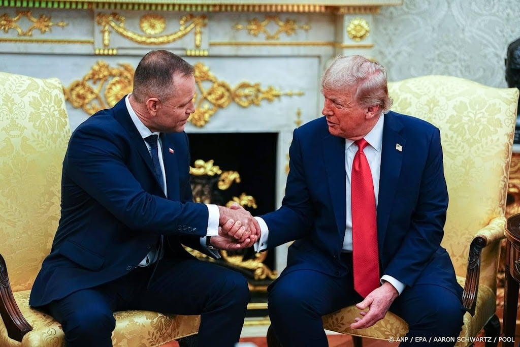 Trump verwelkomt Poolse ambtgenoot Nawrocki