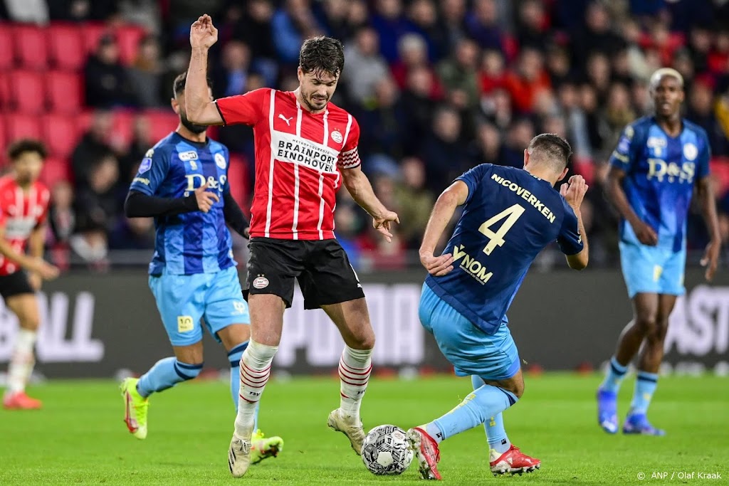 Aanvoerder Van Ginkel: PSV is de winnaar van het weekeinde