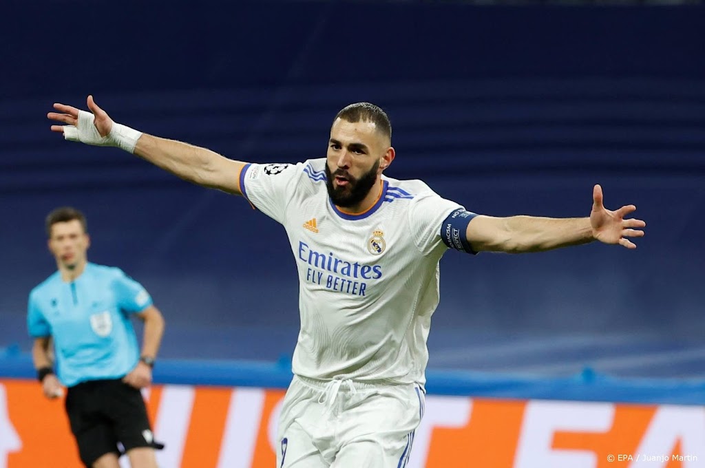 Benzema schiet Real Madrid voorbij Sjachtar Donetsk