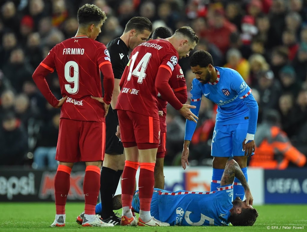 Liverpool stelt met zege op Atlético Madrid groepszege veilig