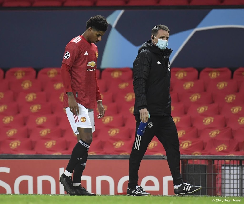 Voetballer Rashford houdt blessure over aan duel met PSG