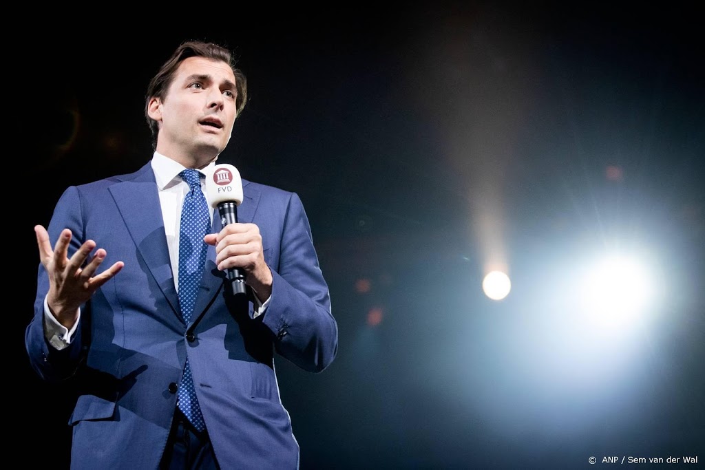 Leden FVD mogen vanaf 18.00 stemmen over leiderschap Baudet