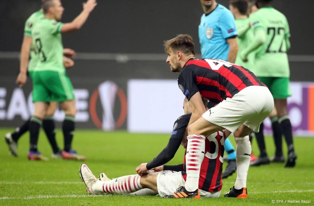 Lille en AC Milan plaatsen zich voor knock-outfase Europa League