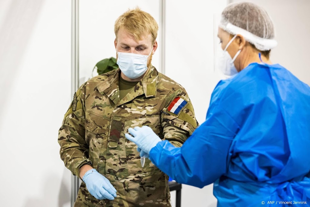 Militairen gaan helpen bij prikken, volgende week meer duidelijk