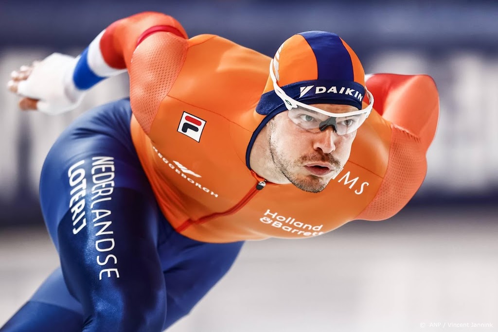 Schaatsers blijven op 500 meter ver van podium