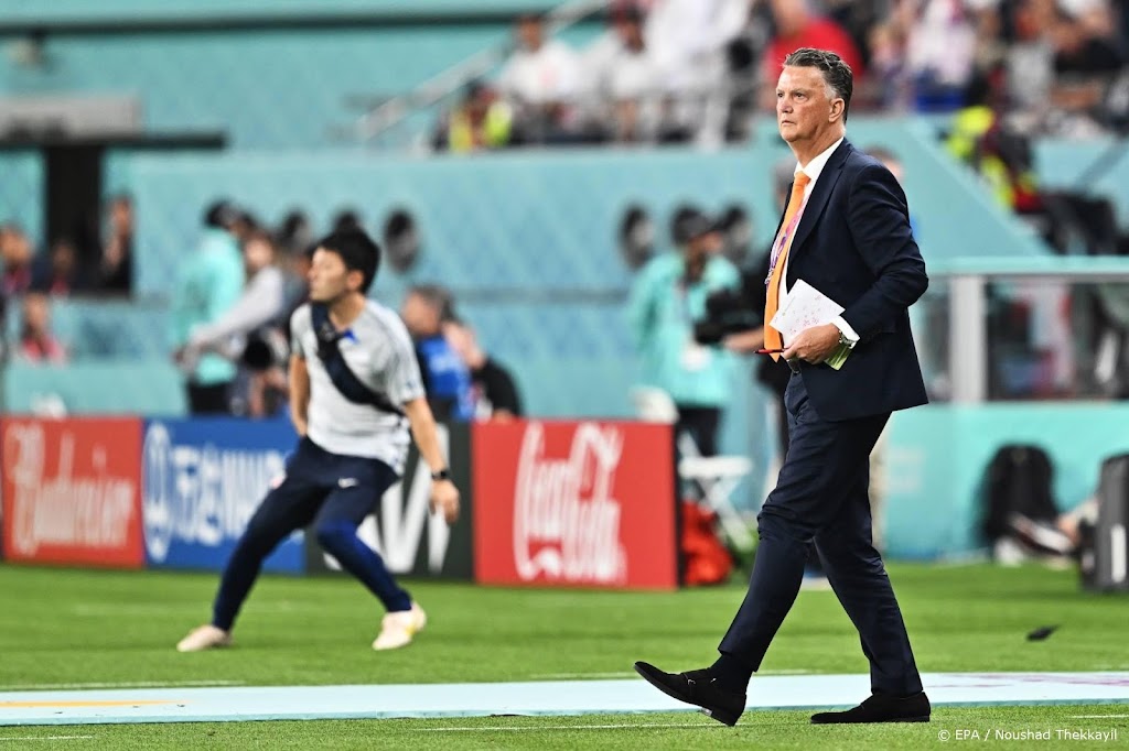 Bondscoach Van Gaal vindt dat het in balbezit nog beter moet