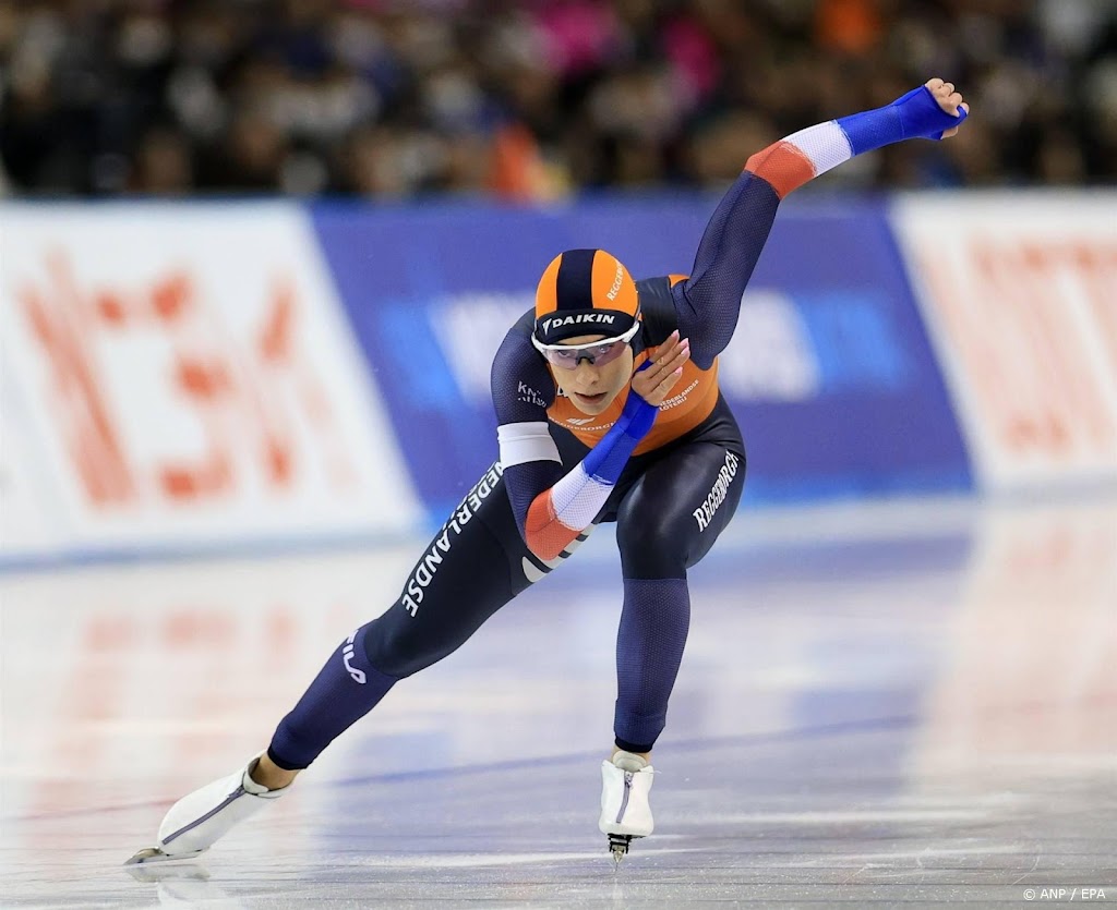 Schaatsster Kok pakt brons op 500 meter in Stavanger