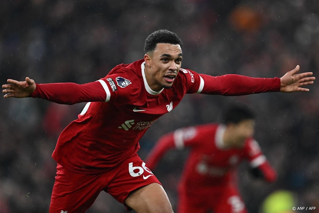 Liverpool in doelpuntrijk duel langs Fulham