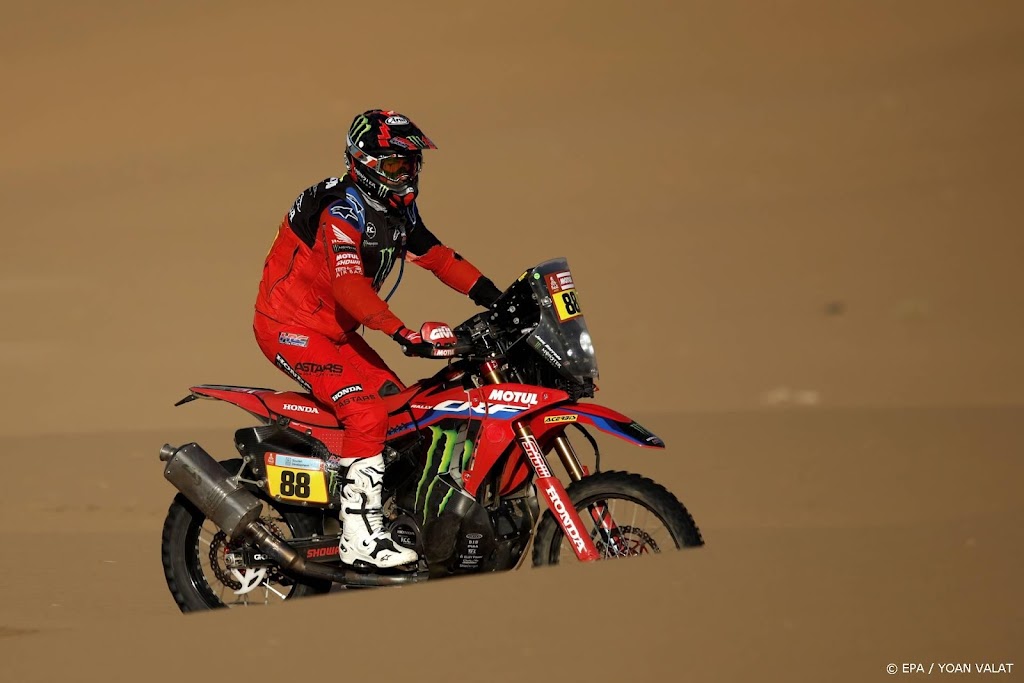 Spaanse motorcoureur Barreda Bort wint vierde etappe Dakar