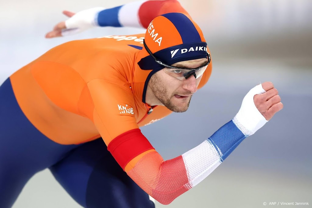 Krol troeft Verbij af en pakt voor het eerst wereldtitel sprint
