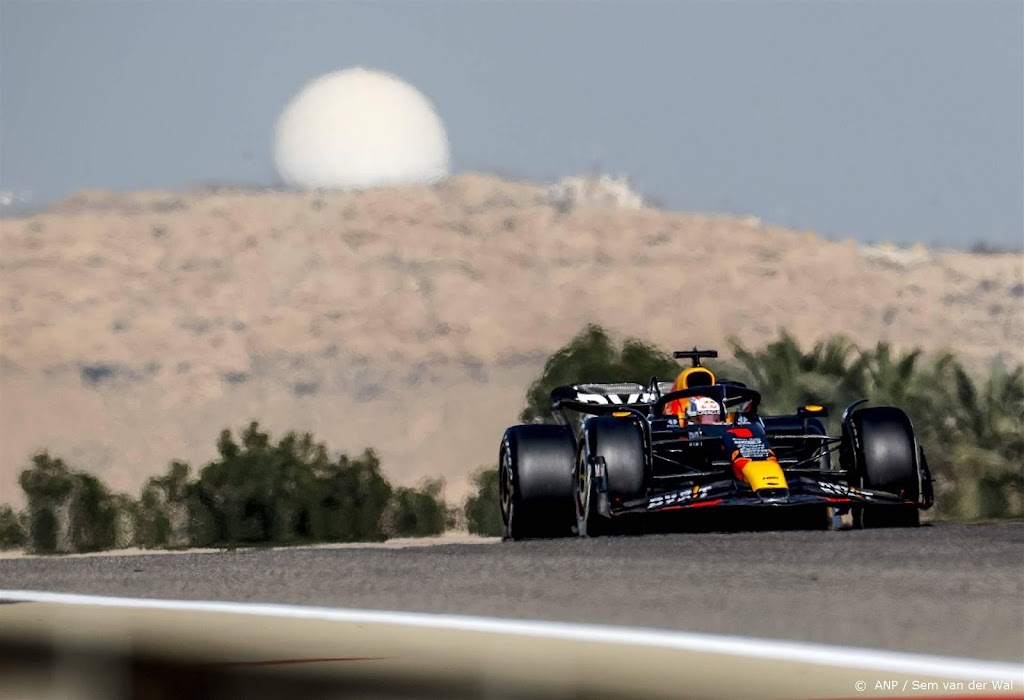 Verstappen ook in derde vrije training GP Bahrein tweede