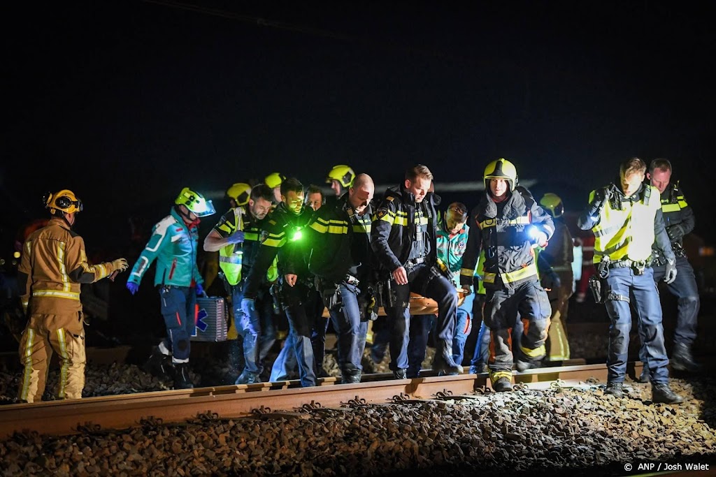 Diverse ziekenhuizen behandelen gewonden treinongeluk