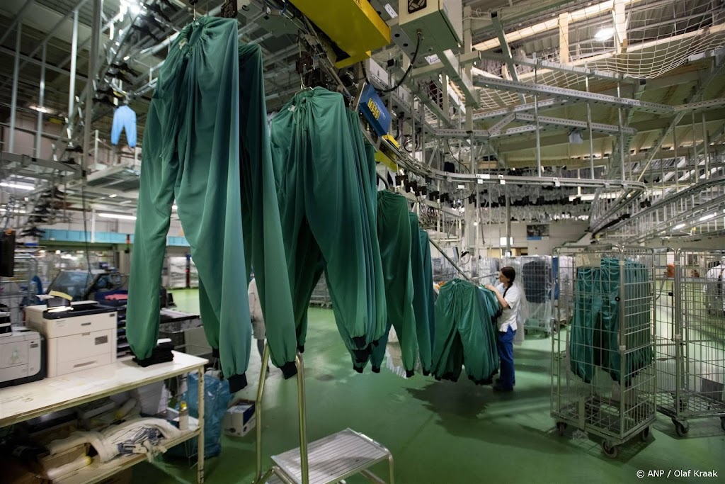 Personeel industriële wasserijen legt werk neer
