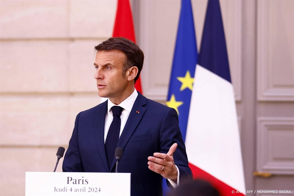 Macron: idee dat Frankrijk rol speelde bij aanslag Moskou 'bizar'