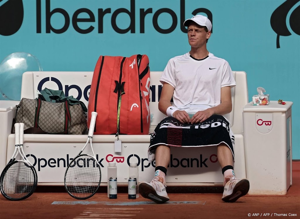 Geblesseerde Sinner mist tennistoernooi in Rome