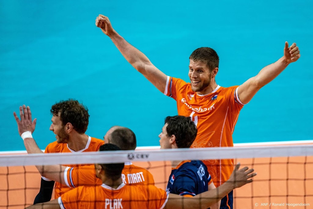 Volleyballers boeken tegen Duitsland eerste zege Nations League