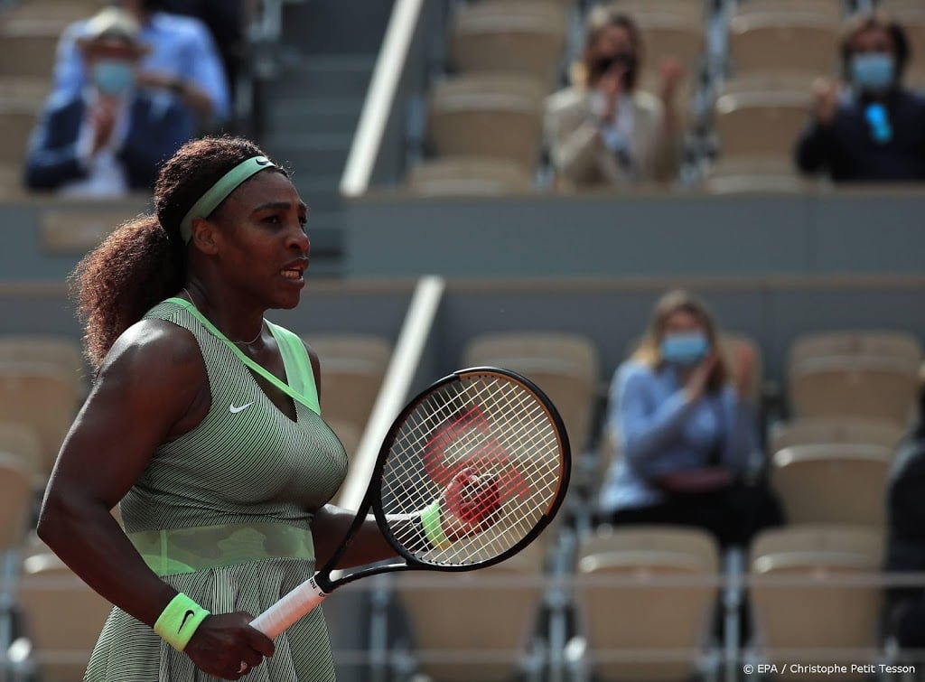 Tennisster Williams sinds 2018 weer in vierde ronde in Parijs