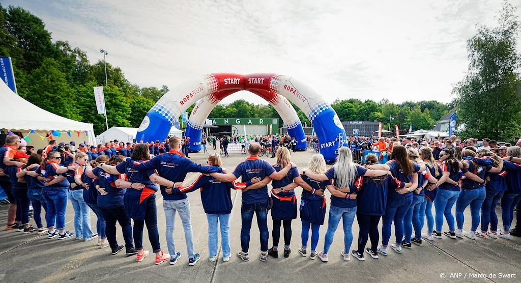 Eerste teams estafetteloop Roparun van start