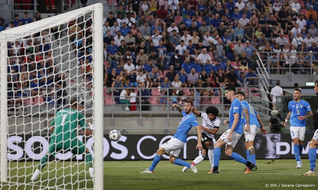 Italië en Duitsland beginnen Nations League met gelijkspel