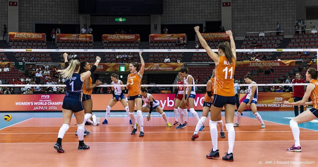 Volleybalsters sluiten Nations League winnend af