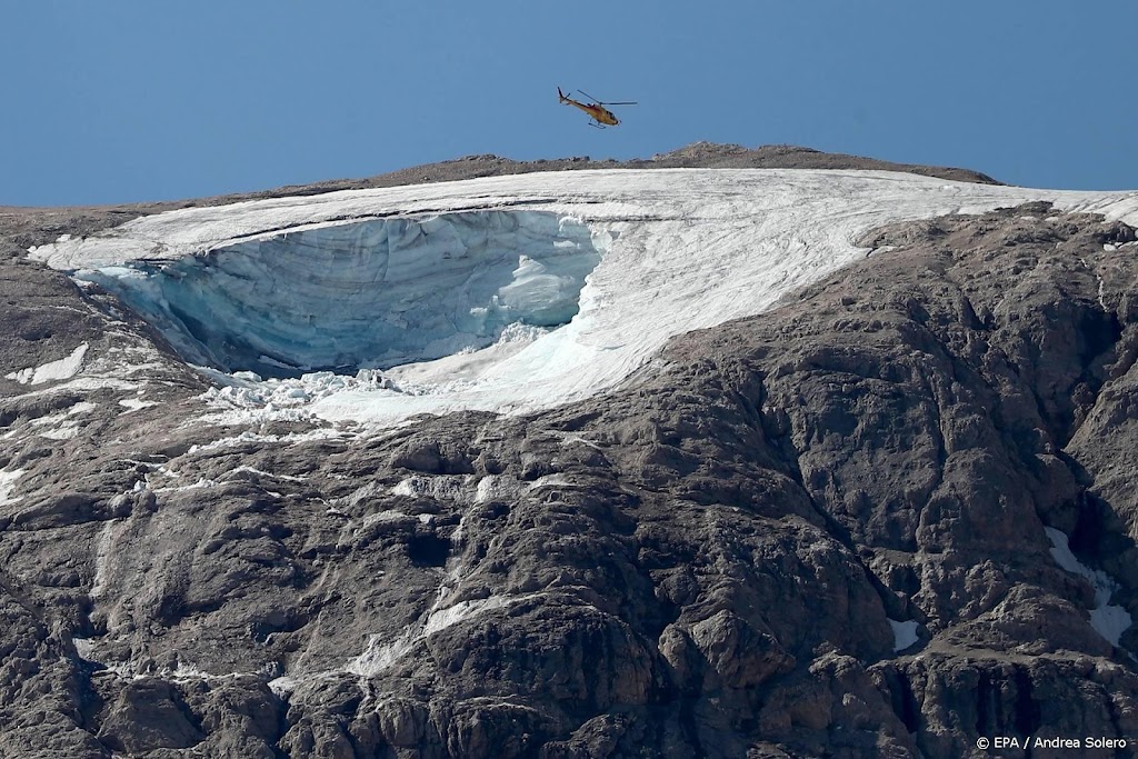 Zevende lichaam gevonden na breken gletsjer in Italiaanse Alpen