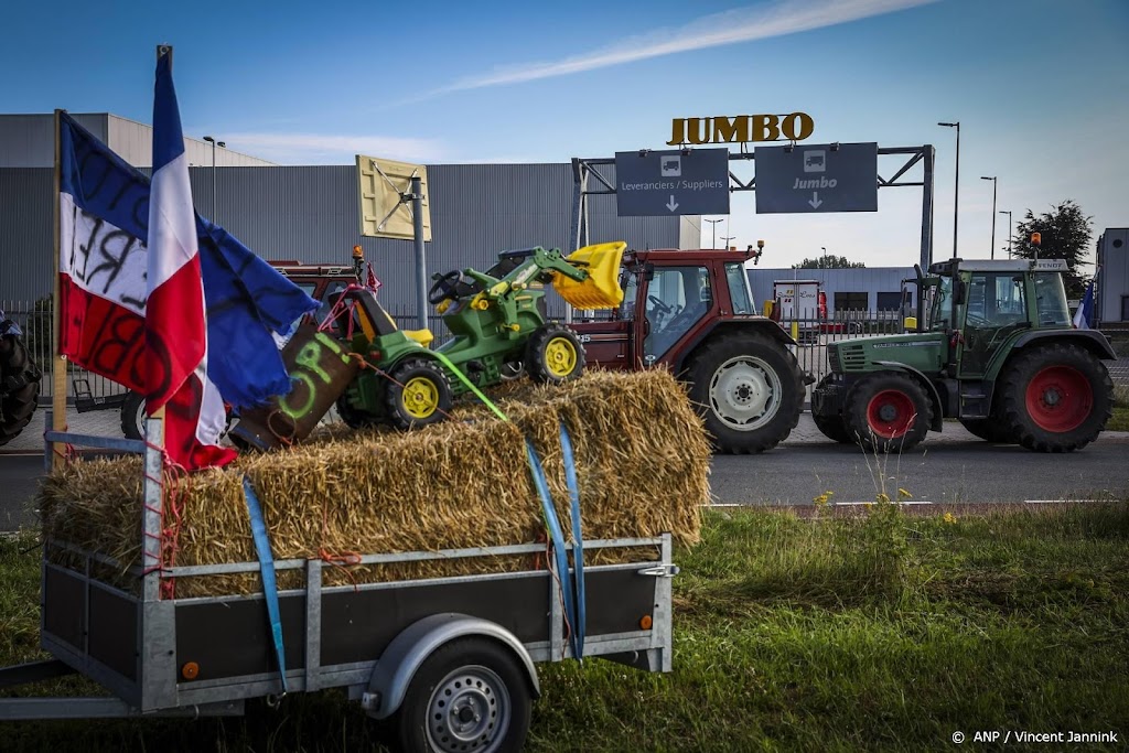 Vooral minder zuivel in supermarktschappen door boerenblokkades