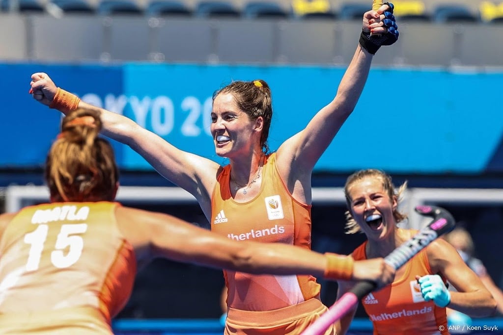 Hockeysters bereiken eindstrijd na ruime zege op Groot-Brittannië