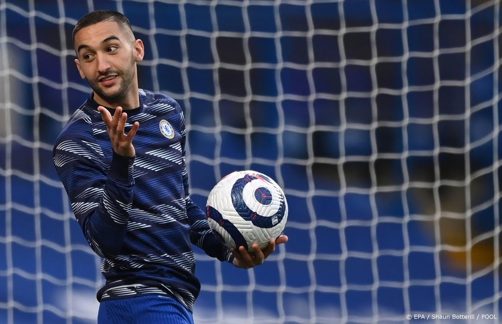 Ziyech scoort tweemaal voor Chelsea