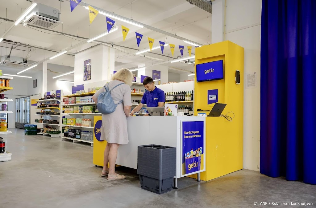 Flitsbezorgdienst Getir opent supermarkt in Amsterdam