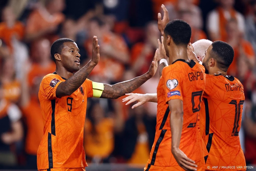 Oranje werkt aan doelsaldo tegen Montenegro