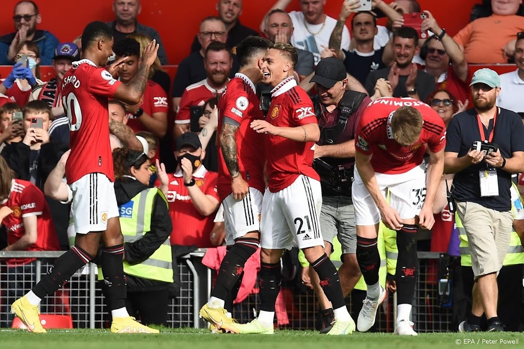 Ten Hag na zege op Arsenal vol lof over Antony en Rashford