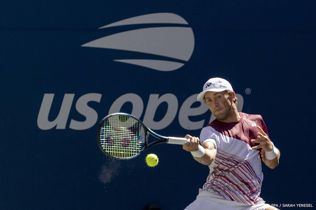 Tennisser Ruud door naar kwartfinales US Open