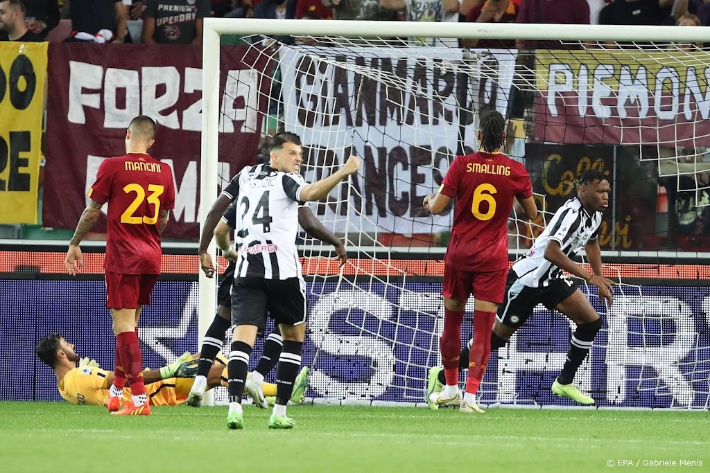 Eerste nederlaag AS Roma door fouten Karsdorp en Rui Patrício