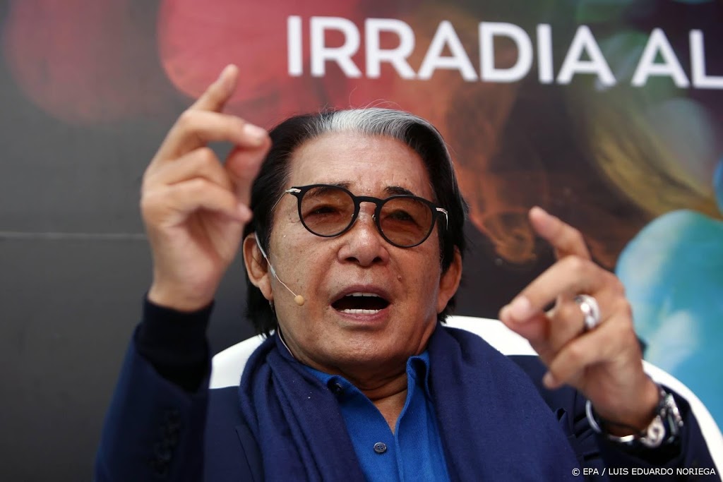 Japanse modeontwerper Kenzo Takada (81) overleden