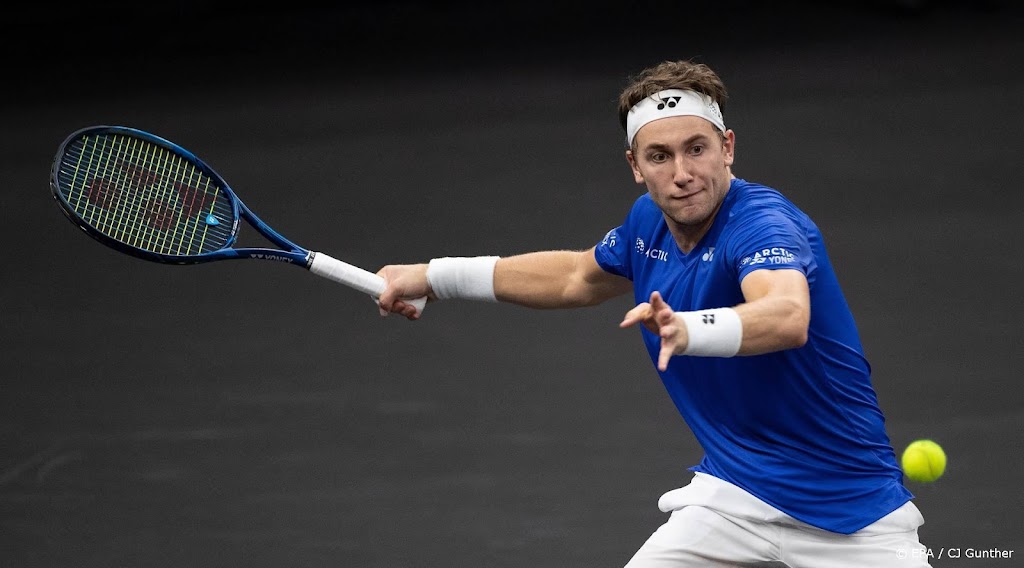 Aanwezigheid legende Laver inspireert Noorse tennisser Ruud