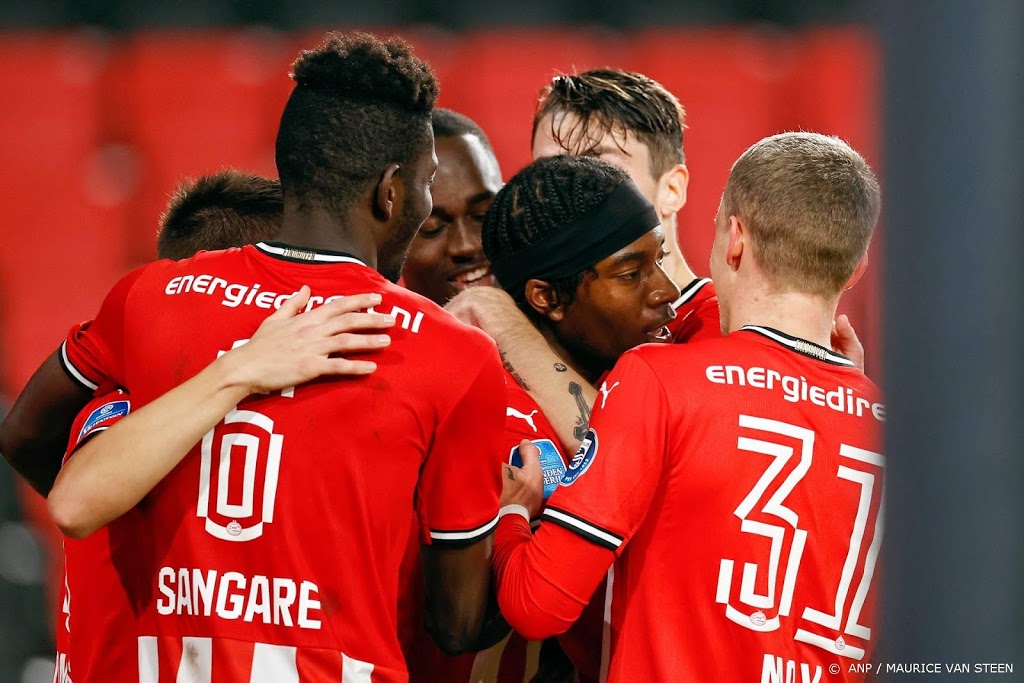 Geen nieuwe coronagevallen bij PSV