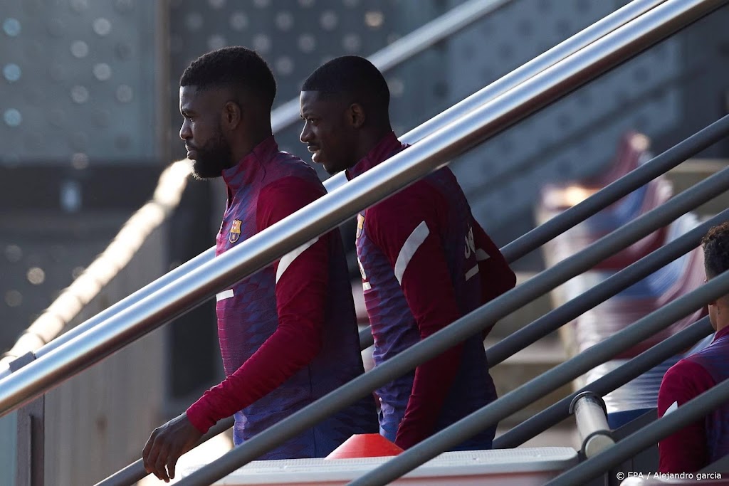 Dembélé na rentree weer geblesseerd bij FC Barcelona