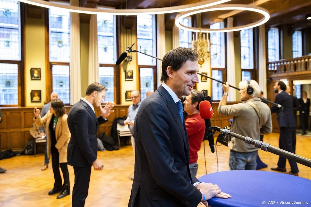 CDA-leider Hoekstra optimistisch over formatie