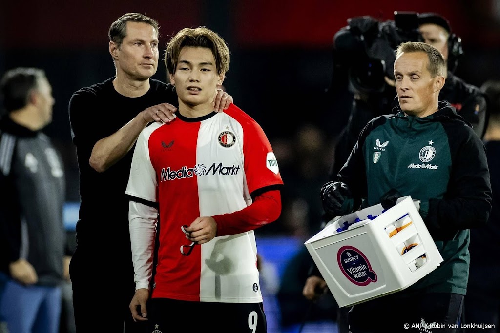 Ueda dit jaar niet meer in actie voor Feyenoord