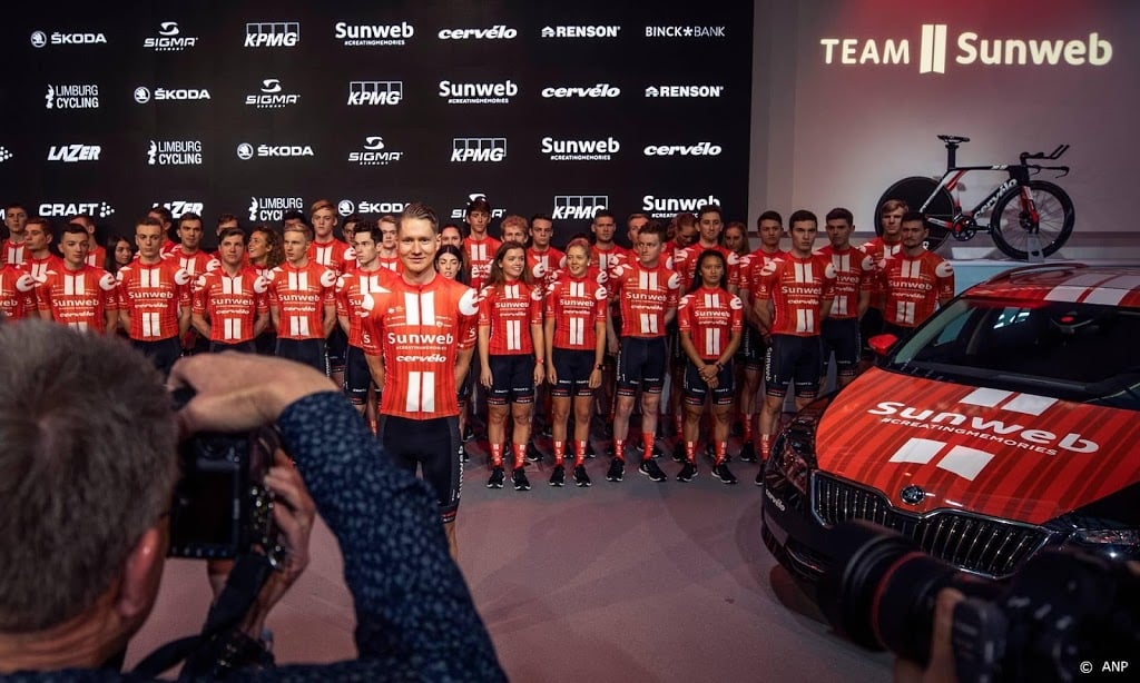 DSM vervangt Sunweb als hoofdsponsor wielerploeg