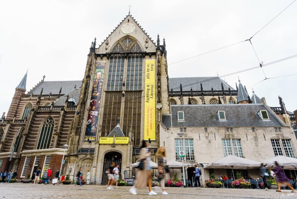 De Nieuwe Kerk in Amsterdam opent expo over 600 jaar geschiedenis