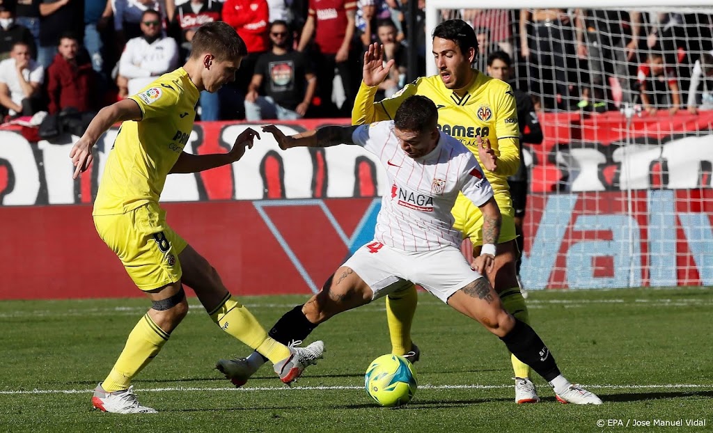 Sevilla thuis met klein verschil langs Villarreal