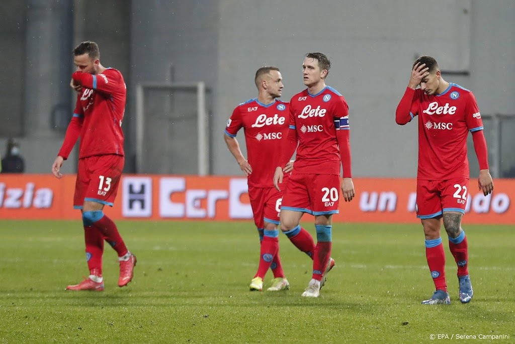 Napoli raakt koppositie kwijt na verlies tegen Atalanta
