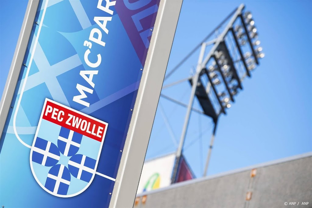 PEC Zwolle lijdt verlies van 1,8 miljoen euro